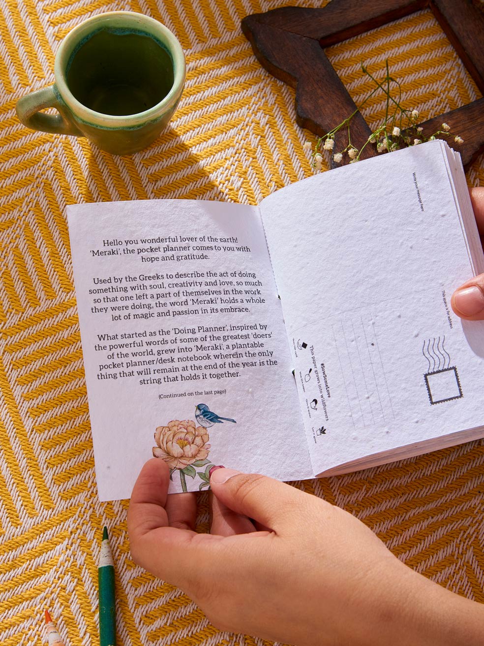 Meraki Undated Plantable Pocket Planner