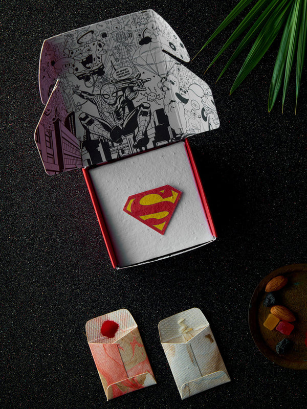 Superman Plantable Rakhi: Soaring Above, Rooted Below