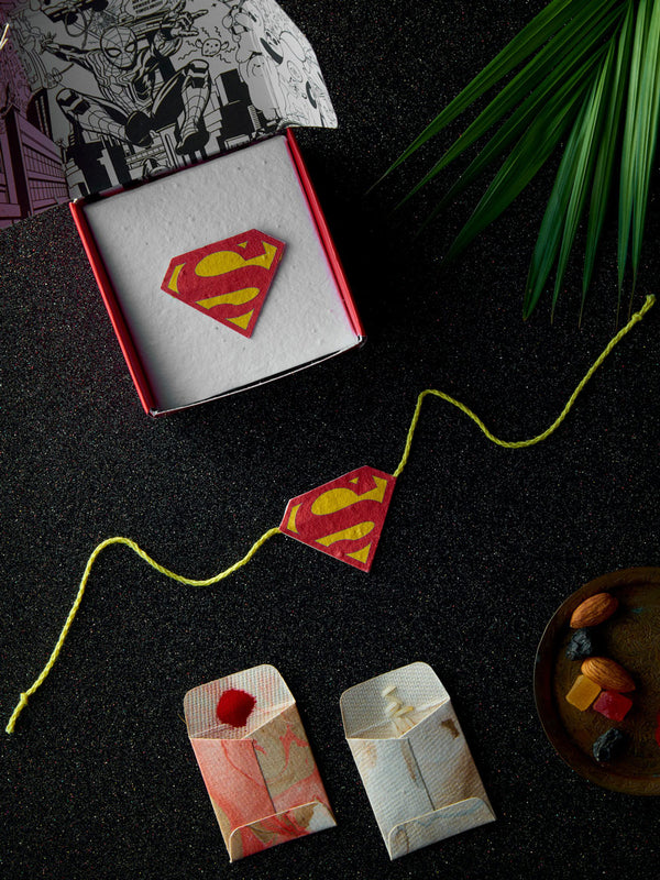 Superman Plantable Rakhi: Soaring Above, Rooted Below