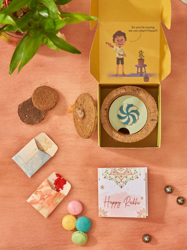 Wheely Wonka Rakhi Planting Kit