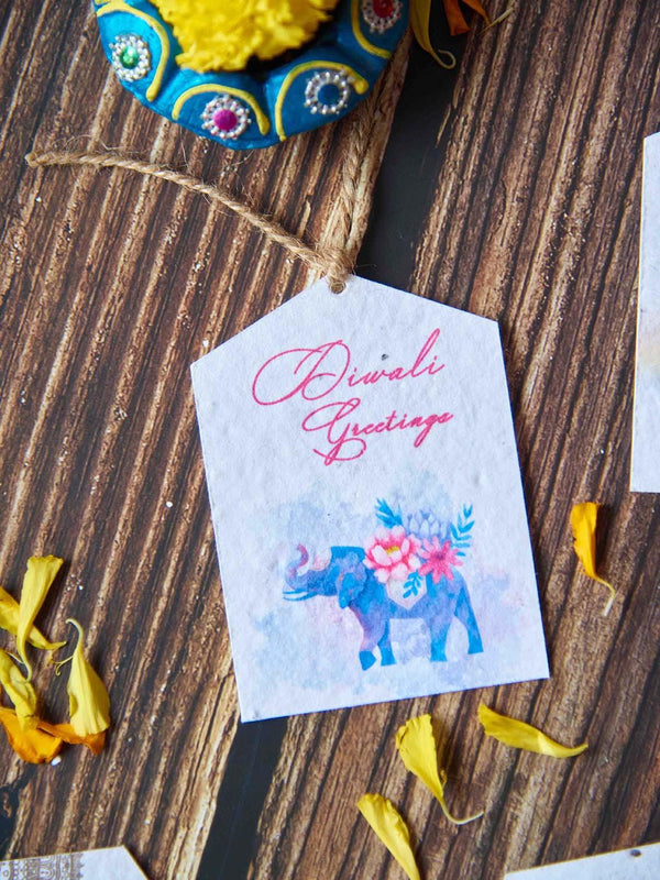 Diwali Gift Tags (Set of 8) - Plantables