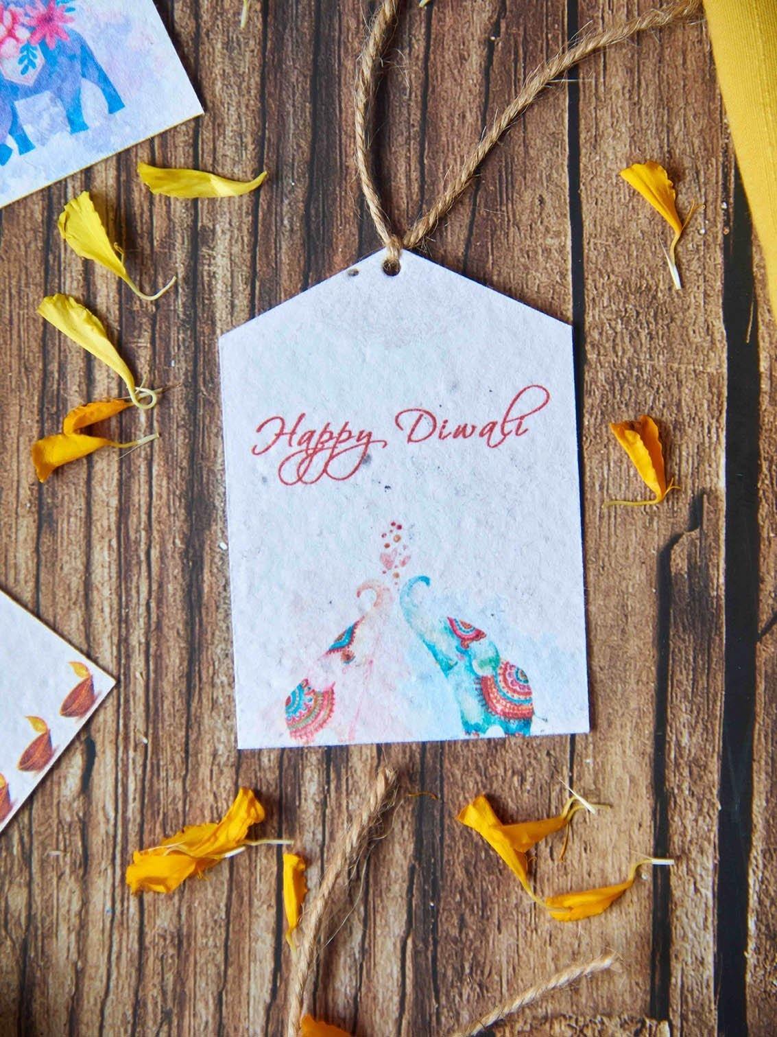 Diwali Gift Tags (Set of 8) - Plantables