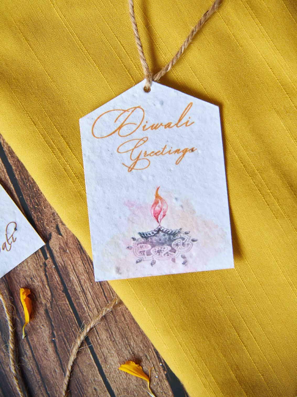 Diwali Gift Tags (Set of 8) - Plantables