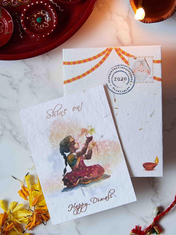 Diwali Greetings (Set of 6) - Plantables