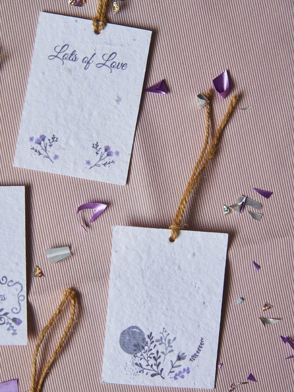 Lilac Love Gift Tags (Set of 8) - Plantables