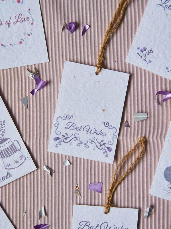 Lilac Love Gift Tags (Set of 8) - Plantables