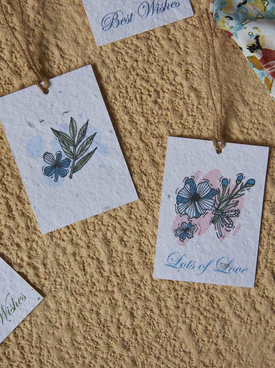 Pastel Notes Gift Tags (Set of 8) - Plantables